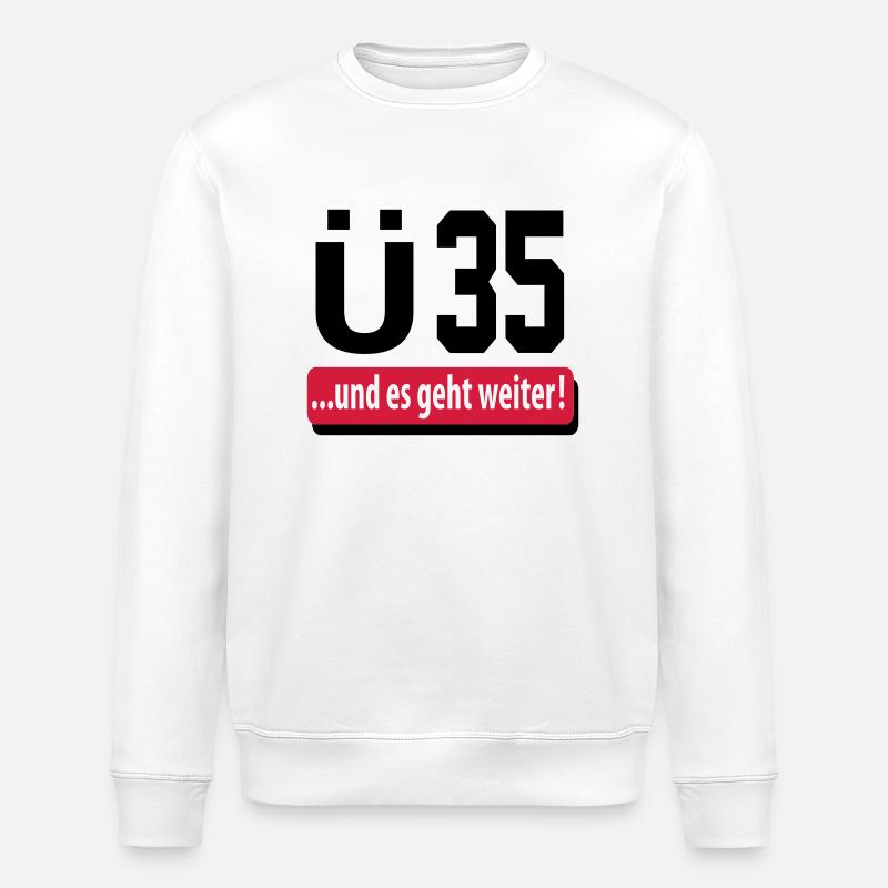 und_es_geht_weiter_35 - Sweat bio ROLLER Stanley/Stella Unisexe - blanc