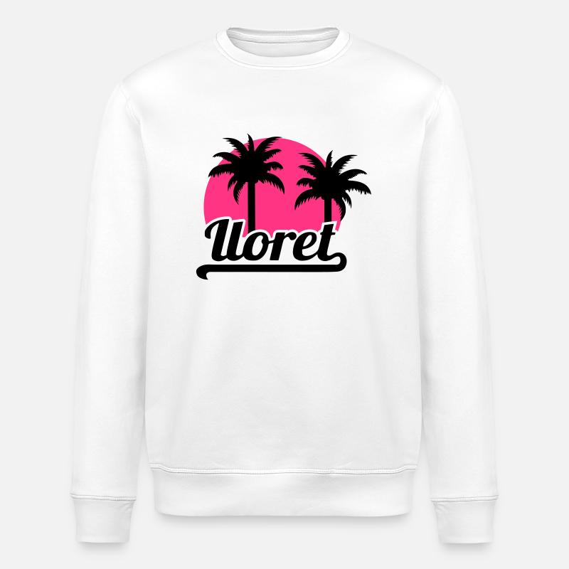 Lloret de Mar - Sweat bio ROLLER Stanley/Stella Unisexe - blanc