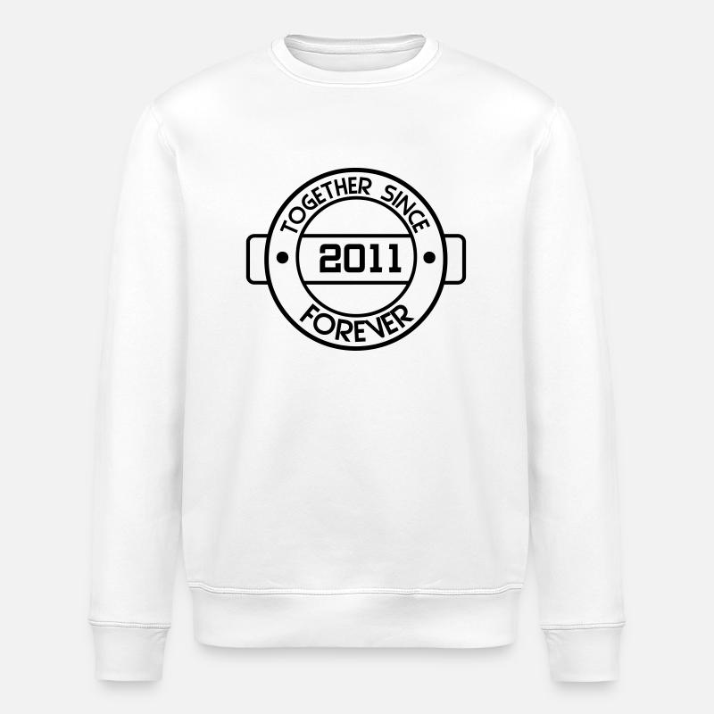 ensemble depuis 2011 - Sweat bio ROLLER Stanley/Stella Unisexe - blanc