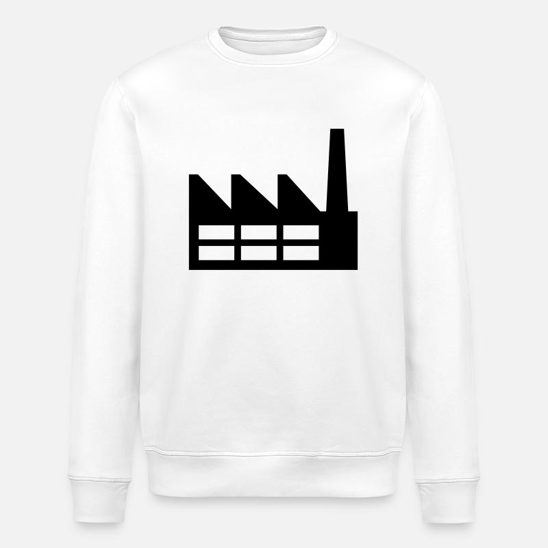 Factory - Stanley/Stella ROLLER Unisex Organic Sweatshirt - white