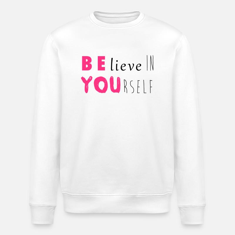 Be you - Stanley/Stella Unisex Bio-Sweatshirt ROLLER - Weiß