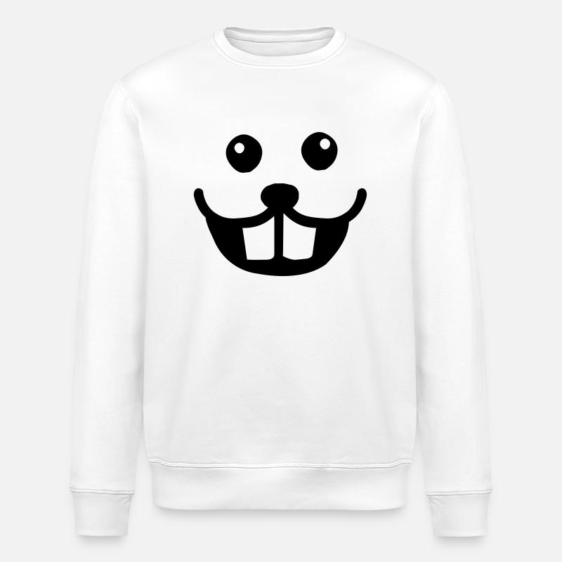 Biber - Stanley/Stella Unisex Bio-Sweatshirt ROLLER - Weiß