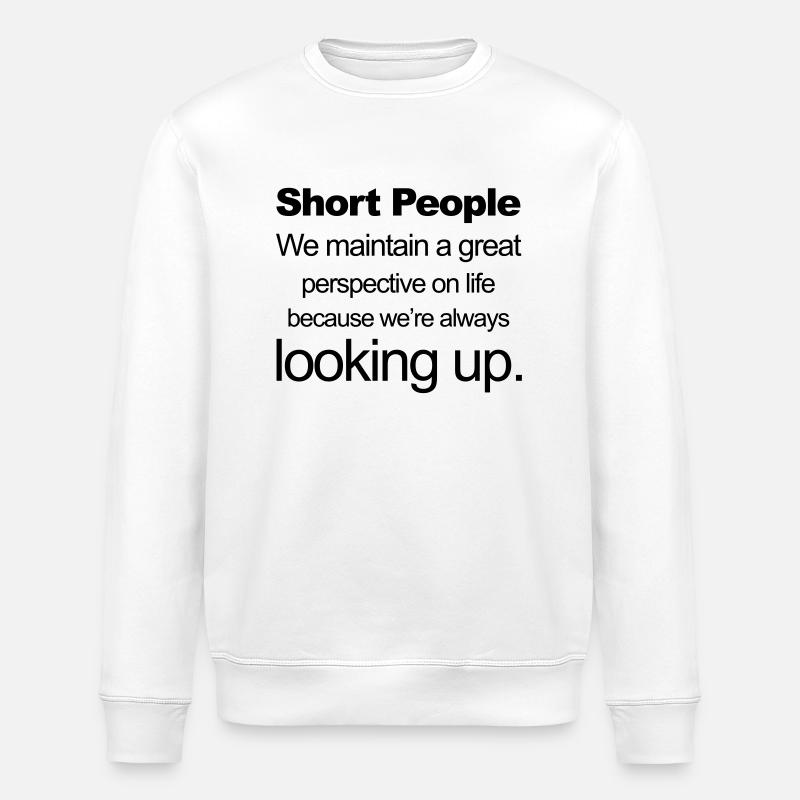 Short People - Sweat bio ROLLER Stanley/Stella Unisexe - blanc