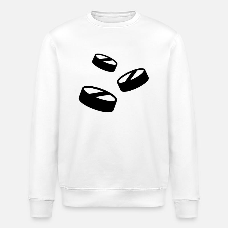 Ecstasy - Sweat bio ROLLER Stanley/Stella Unisexe - blanc