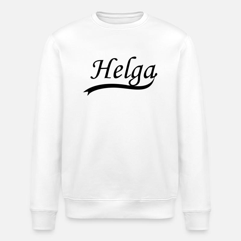 (helga) - Stanley/Stella ROLLER Unisex Organic Sweatshirt - white