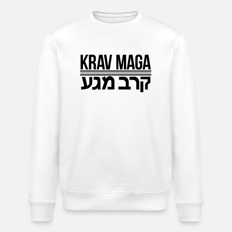 krav maga - Sweat bio ROLLER Stanley/Stella Unisexe - blanc