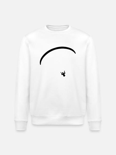 Paragliding - Stanley/Stella Unisex Bio-Sweatshirt ROLLER - Weiß