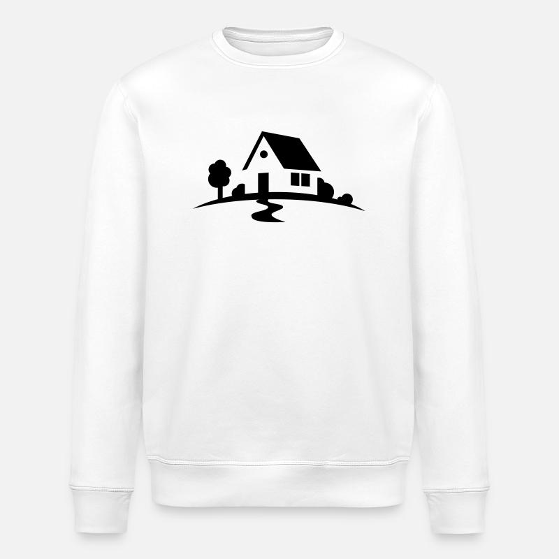maison - Sweat bio ROLLER Stanley/Stella Unisexe - blanc