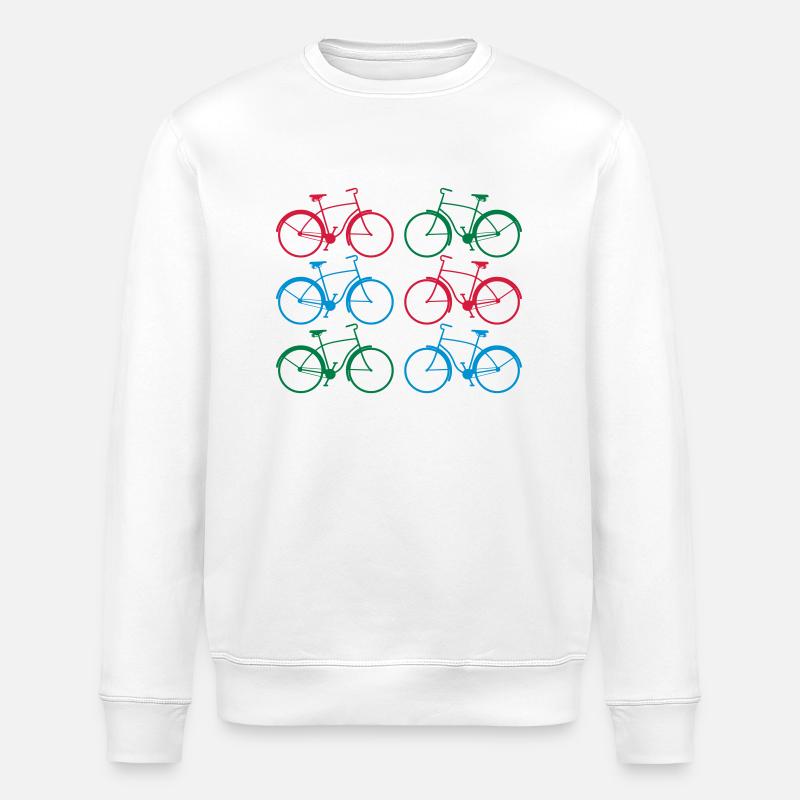 bikes - Sweat bio ROLLER Stanley/Stella Unisexe - blanc