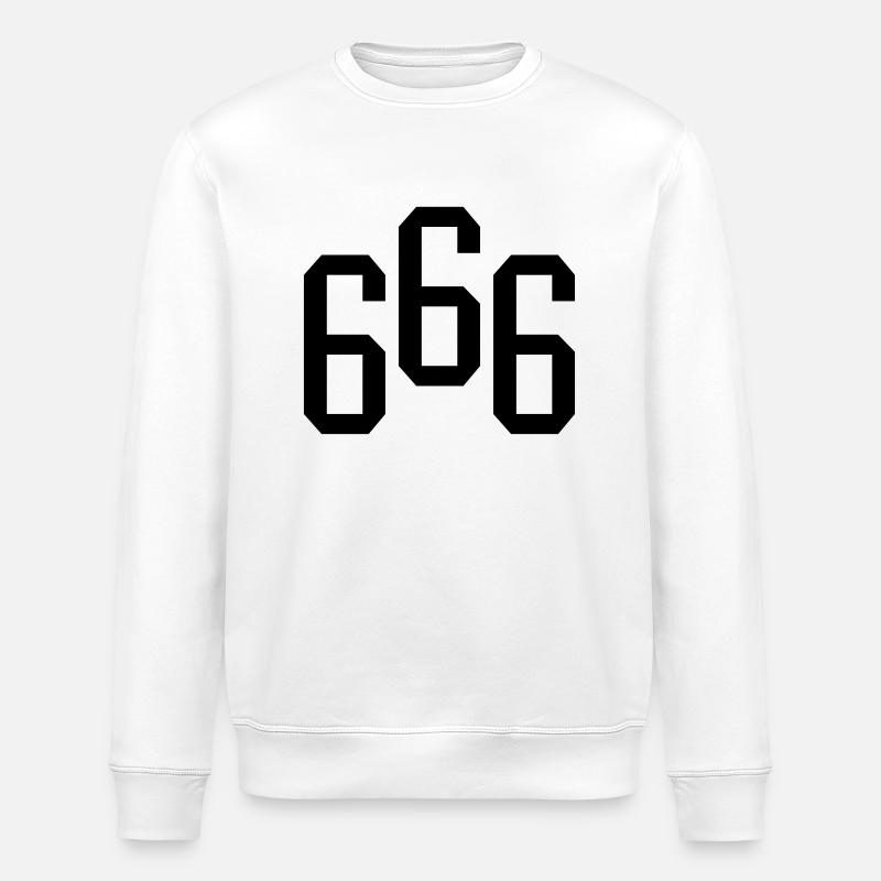 666 - Stanley/Stella ROLLER Unisex Organic Sweatshirt - white