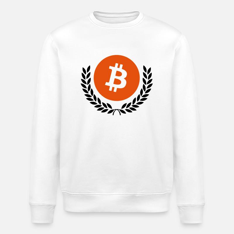 bitcoin - Stanley/Stella Unisex Bio-Sweatshirt ROLLER - Weiß