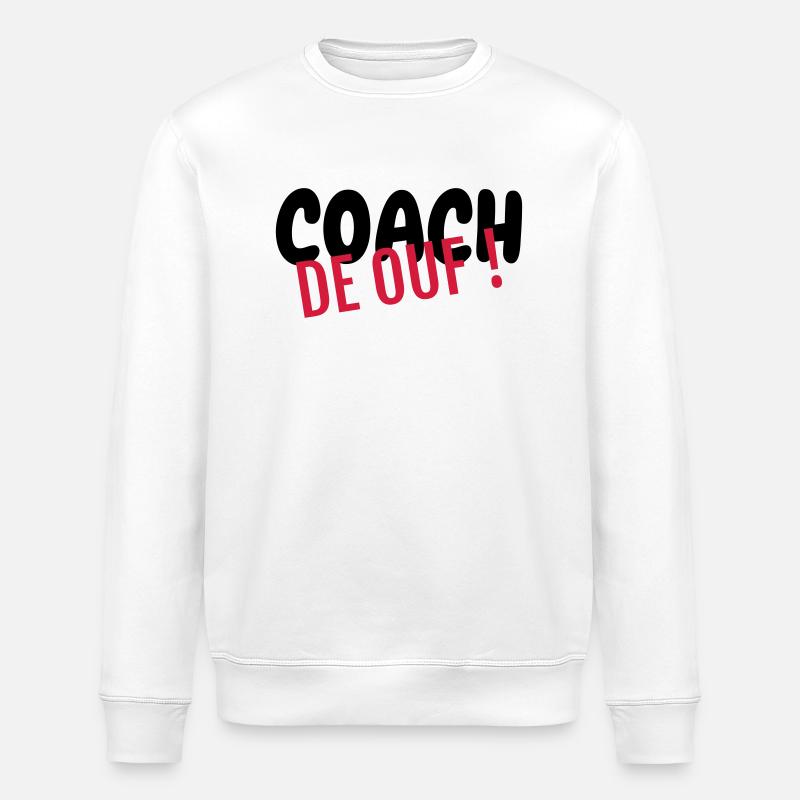 Coach / Coaching / Trainer / Sport - Stanley/Stella Unisex Bio-Sweatshirt ROLLER - Weiß
