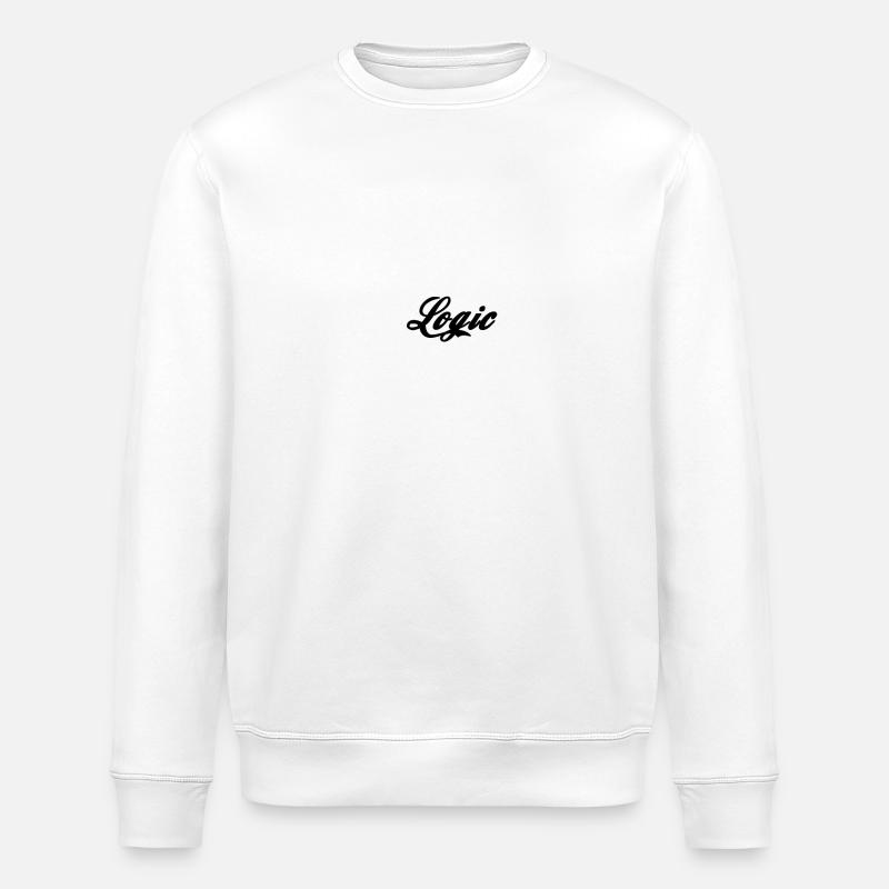 Logic - Stanley/Stella ROLLER Unisex Organic Sweatshirt - white