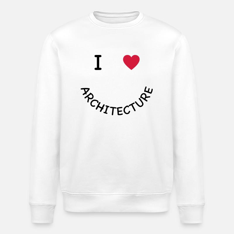 Architecture - Stanley/Stella Unisex Bio-Sweatshirt ROLLER - Weiß