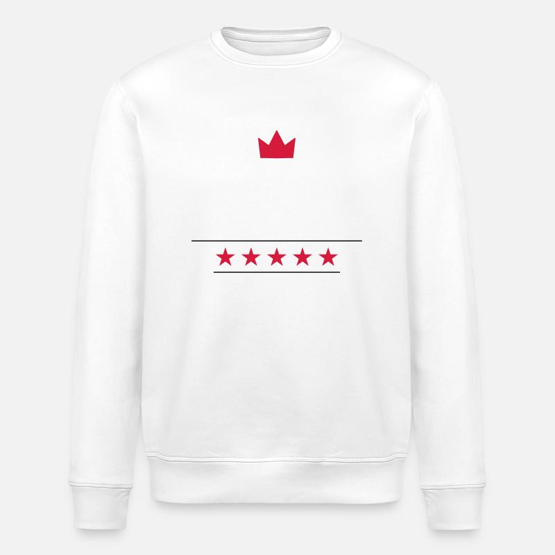 Chef étoilé - Sweat bio ROLLER Stanley/Stella Unisexe - blanc