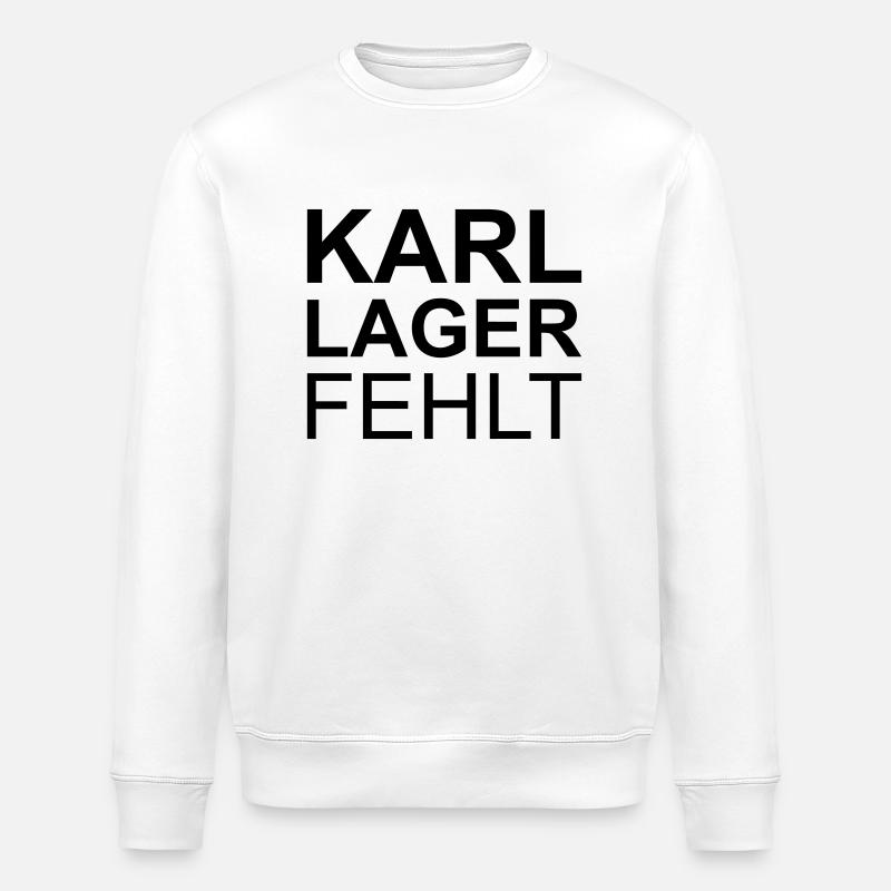 Lustige Sprüche - Stanley/Stella Unisex Bio-Sweatshirt ROLLER - Weiß