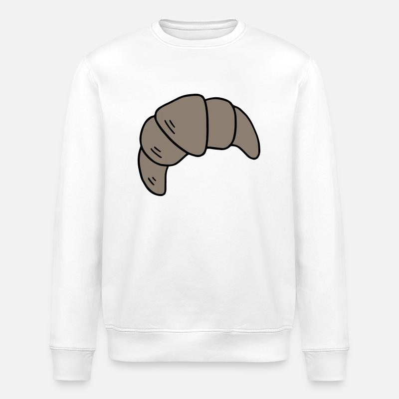 Croissant - Stanley/Stella Unisex Bio-Sweatshirt ROLLER - Weiß