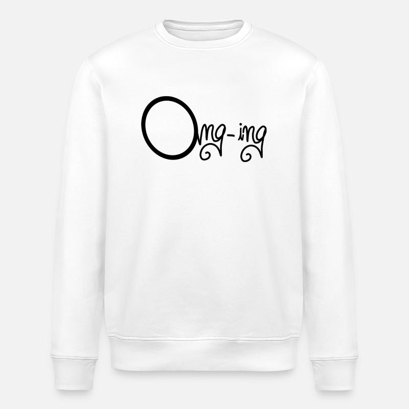 Omg - Sweat bio ROLLER Stanley/Stella Unisexe - blanc