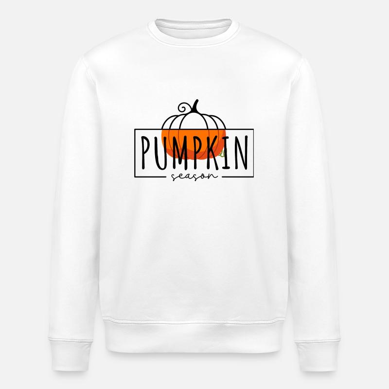 saison des citrouilles - Sweat bio ROLLER Stanley/Stella Unisexe - blanc