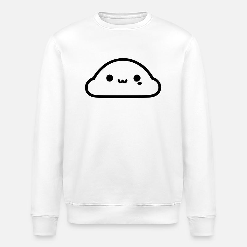 Niedliche Wolke - Stanley/Stella Unisex Bio-Sweatshirt ROLLER - Weiß