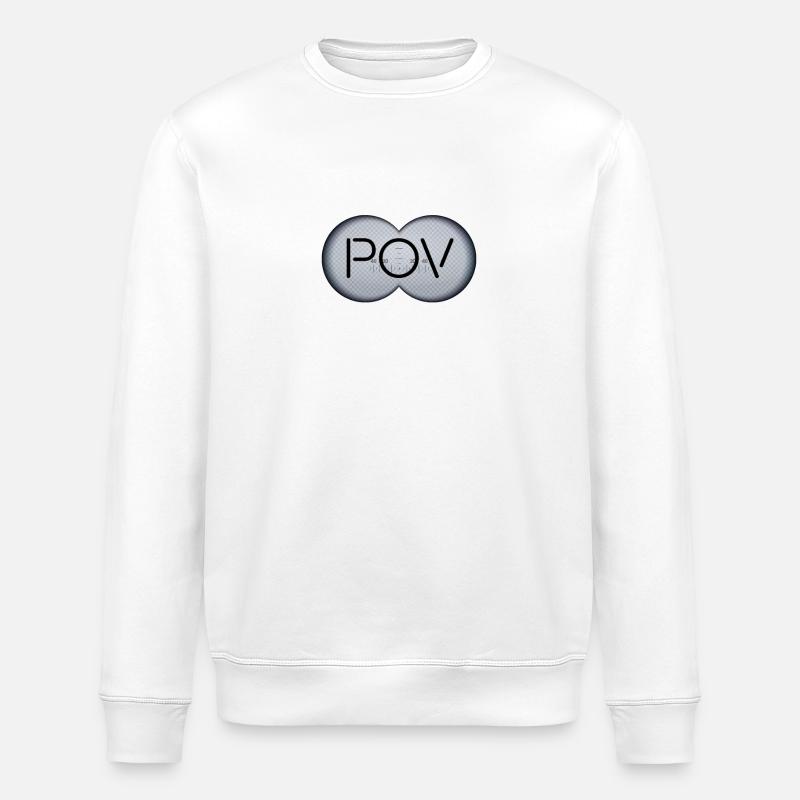 POV - Stanley/Stella Unisex Bio-Sweatshirt ROLLER - Weiß