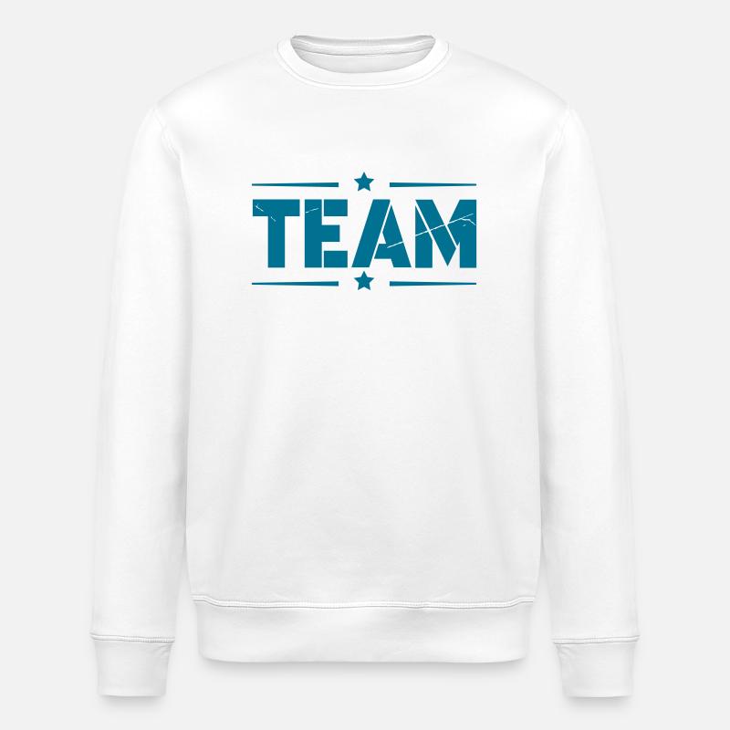 Équipe 2 - Sweat bio ROLLER Stanley/Stella Unisexe - blanc