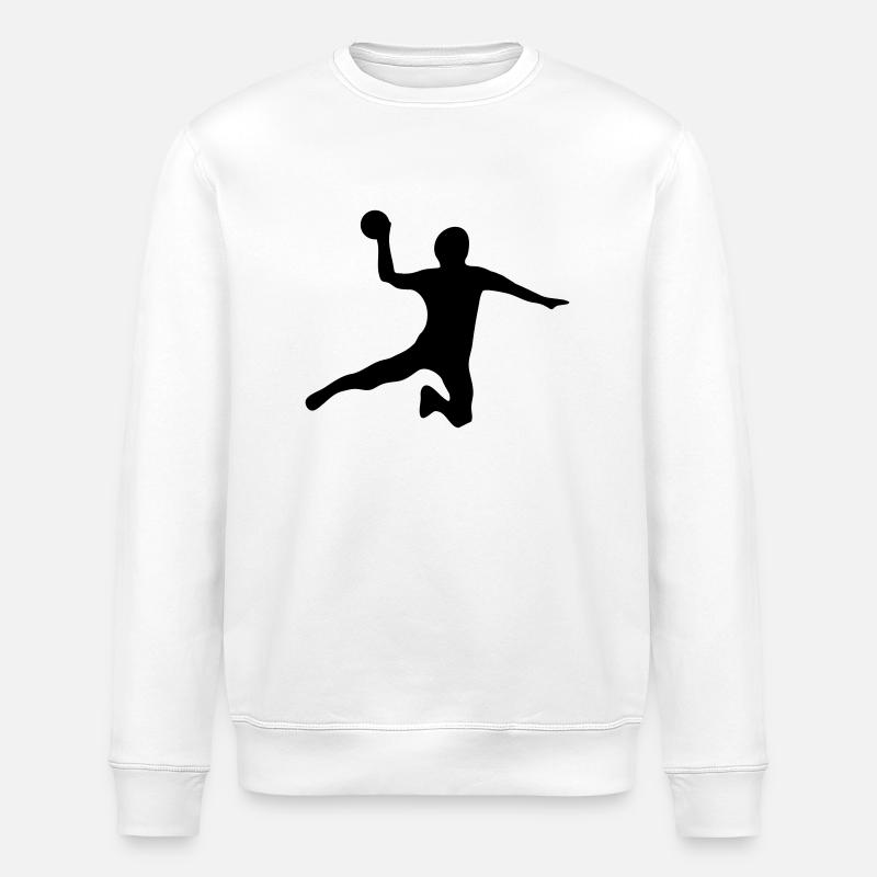 handball - Stanley/Stella Unisex Bio-Sweatshirt ROLLER - Weiß