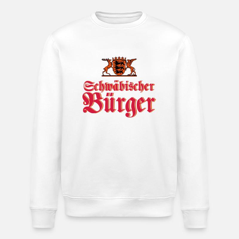 Schwäbischer Bürger - Stanley/Stella Unisex Bio-Sweatshirt ROLLER - Weiß