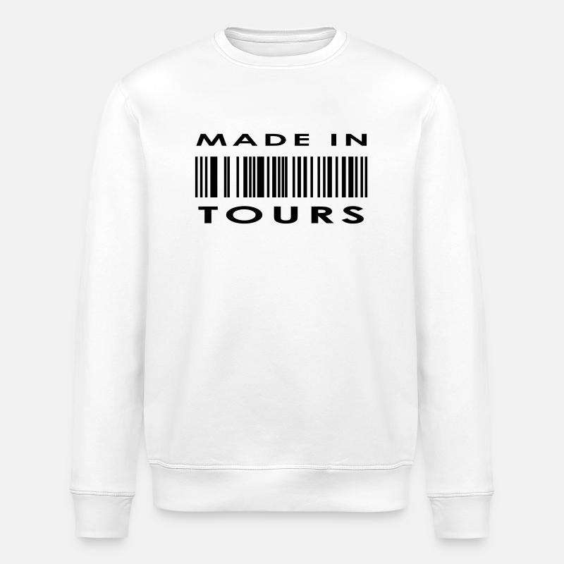 Tours - Sweat bio ROLLER Stanley/Stella Unisexe - blanc