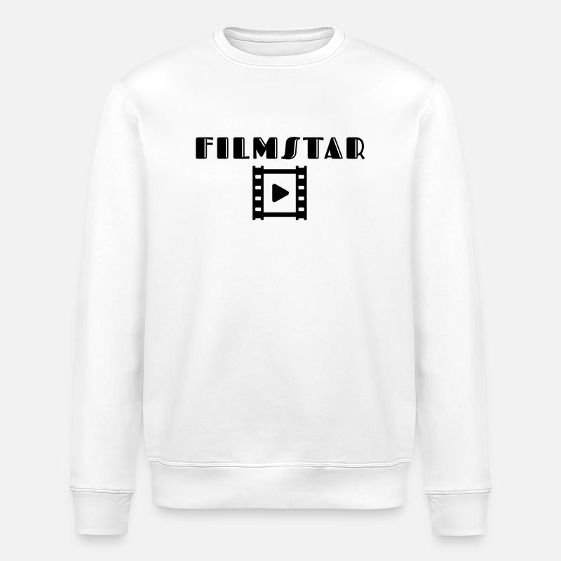 Star du cinéma - Sweat bio ROLLER Stanley/Stella Unisexe - blanc