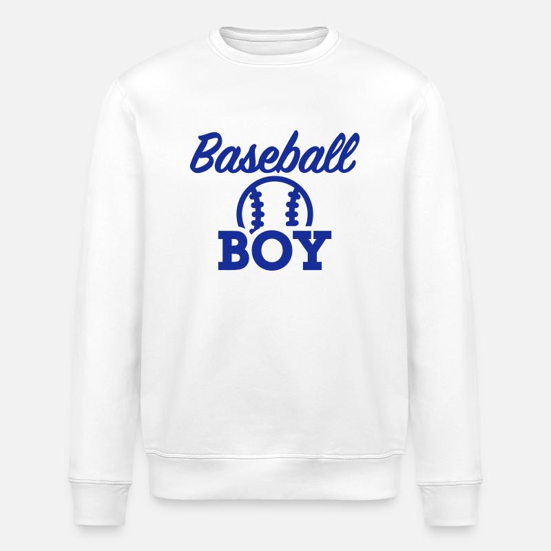 Baseball - Stanley/Stella ROLLER Unisex Organic Sweatshirt - white