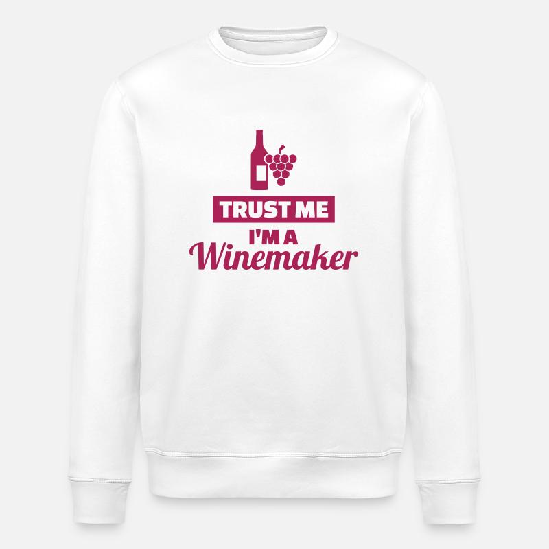 Vigneron - Sweat bio ROLLER Stanley/Stella Unisexe - blanc