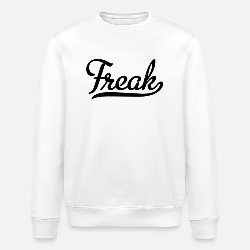 Freak - Stanley/Stella Unisex Bio-Sweatshirt ROLLER - Weiß