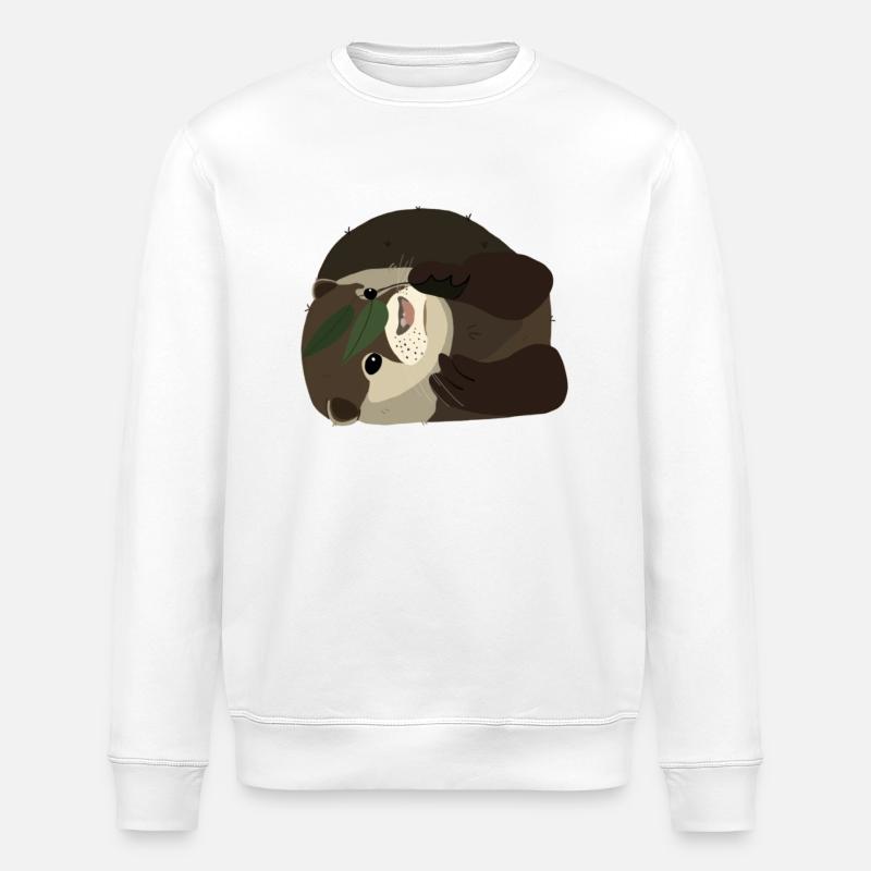 Otter - Stanley/Stella Unisex Bio-Sweatshirt ROLLER - Weiß