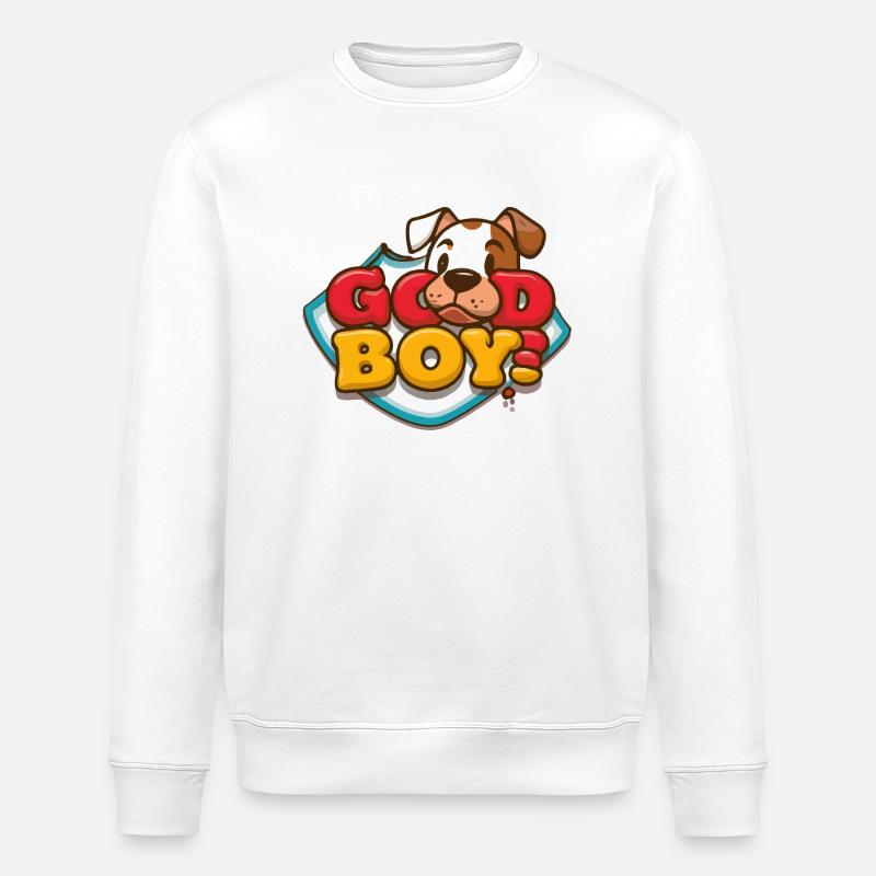 Guter Junge - Stanley/Stella Unisex Bio-Sweatshirt ROLLER - Weiß