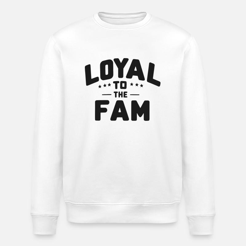 Fidèle à la famille - Sweat bio ROLLER Stanley/Stella Unisexe - blanc