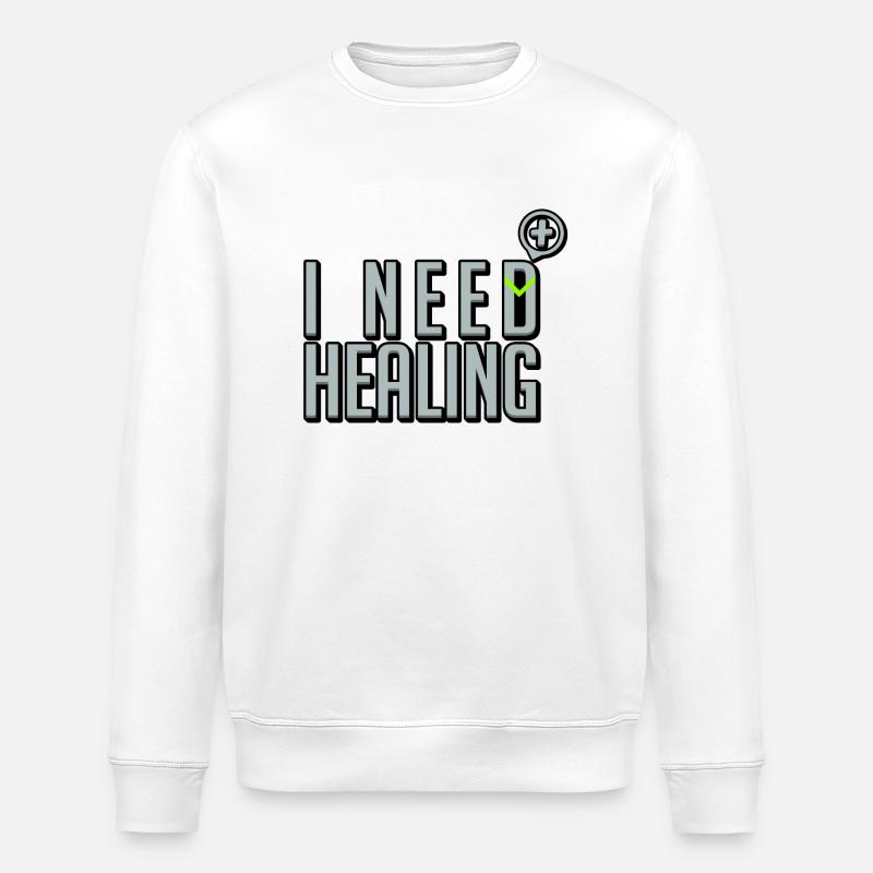 I need haling - Stanley/Stella Unisex Bio-Sweatshirt ROLLER - Weiß