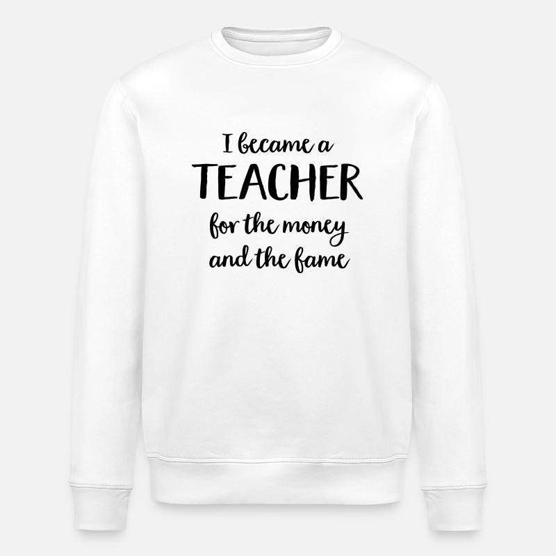 Enseignants - Sweat bio ROLLER Stanley/Stella Unisexe - blanc