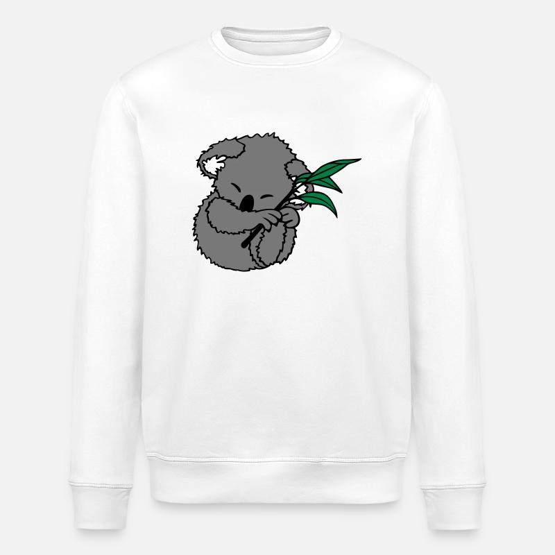 Koala - Stanley/Stella Unisex Bio-Sweatshirt ROLLER - Weiß