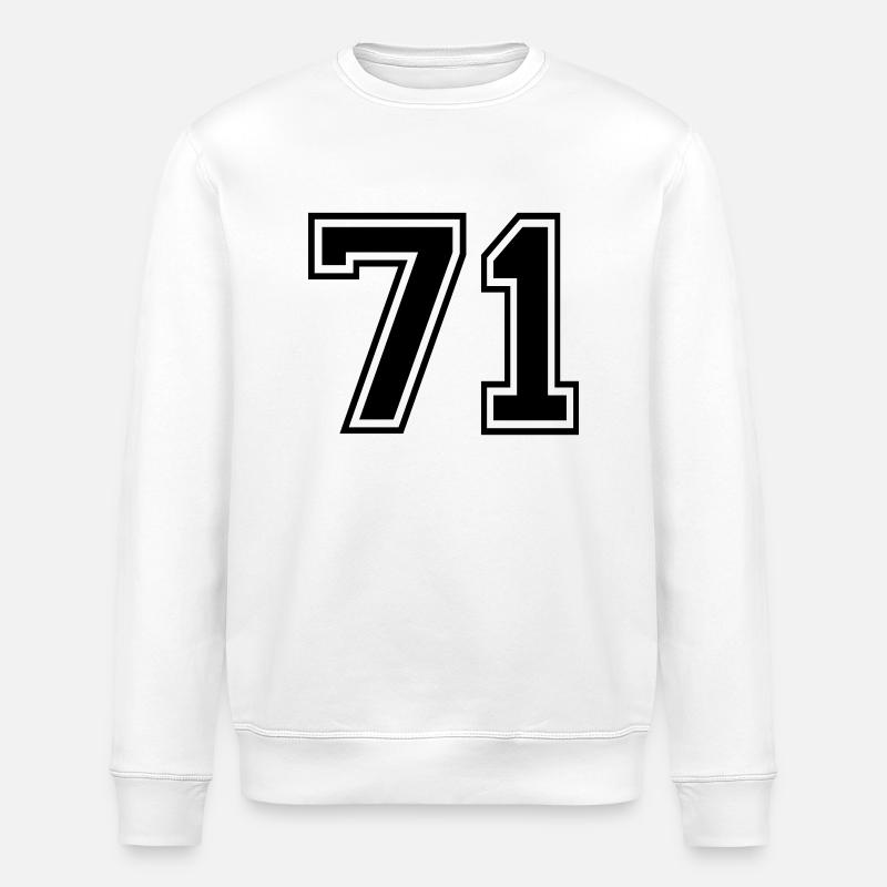 71 - Stanley/Stella Unisex Bio-Sweatshirt ROLLER - Weiß