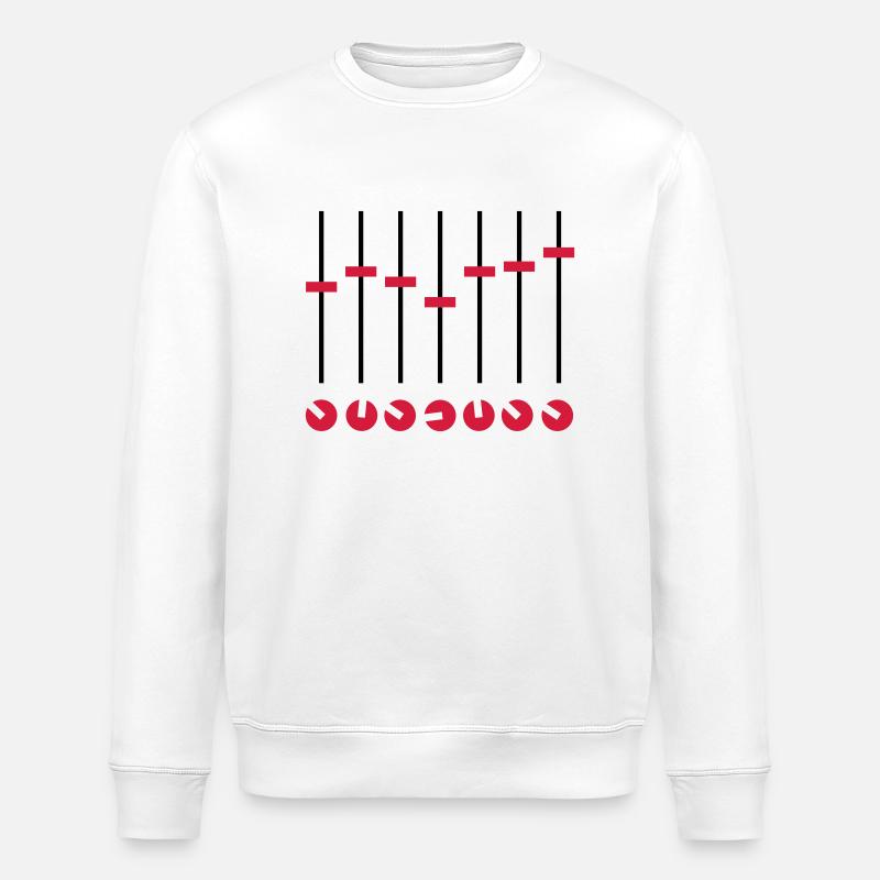 mixing_f2 - Stanley/Stella Unisex Bio-Sweatshirt ROLLER - Weiß