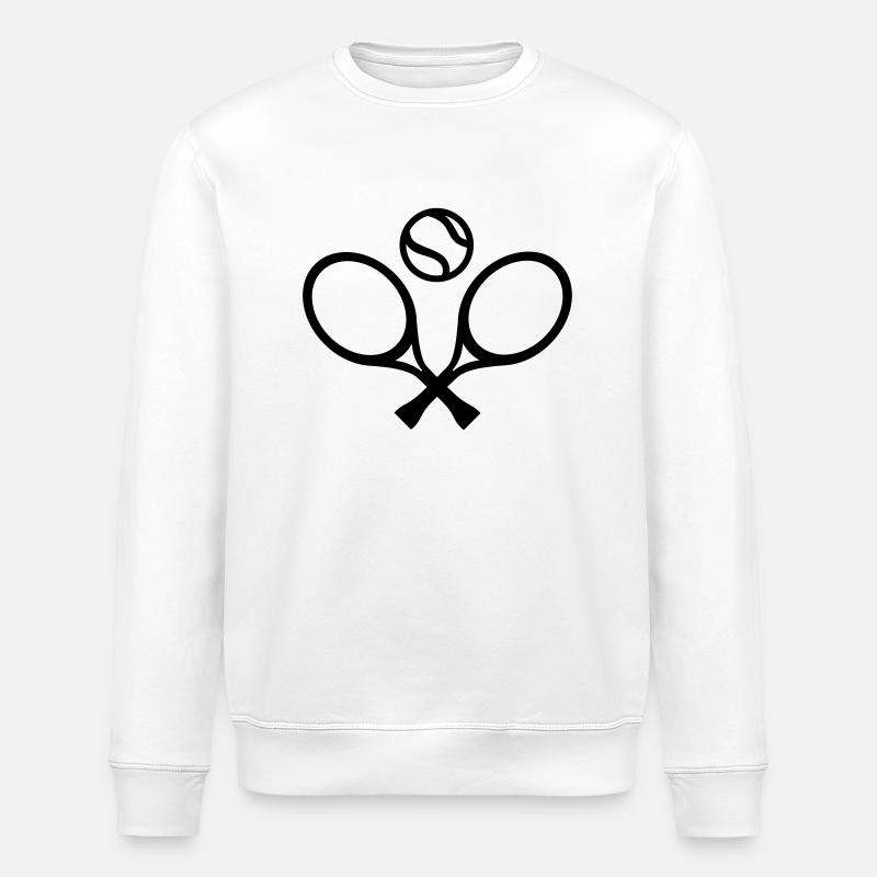 Tennis - Stanley/Stella Unisex Bio-Sweatshirt ROLLER - Weiß