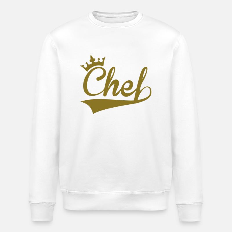 Chef - Stanley/Stella Unisex Bio-Sweatshirt ROLLER - Weiß