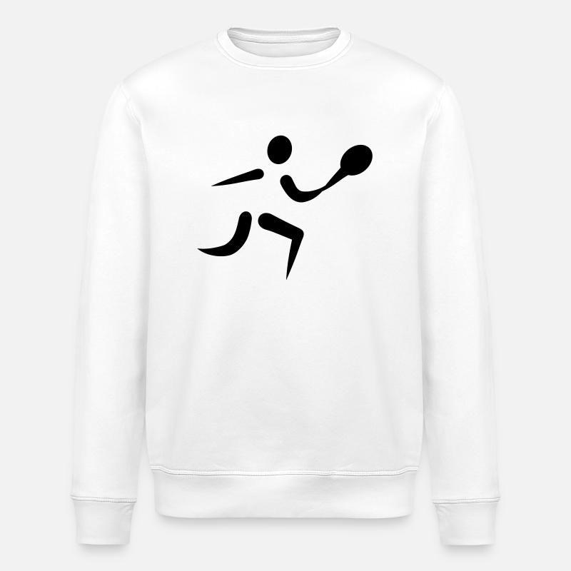 Tennis - Stanley/Stella ROLLER Unisex Organic Sweatshirt - white