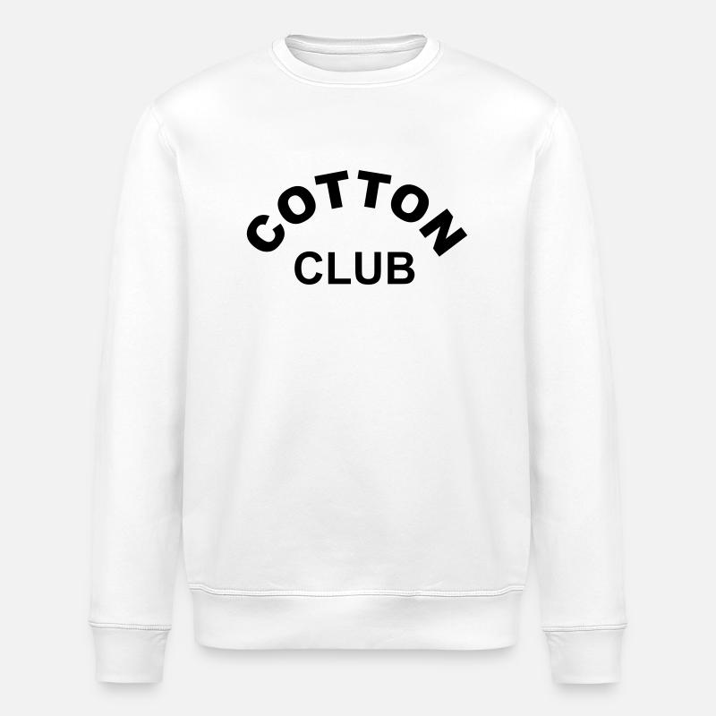 COTTON CLUB - Stanley/Stella Unisex Bio-Sweatshirt ROLLER - Weiß