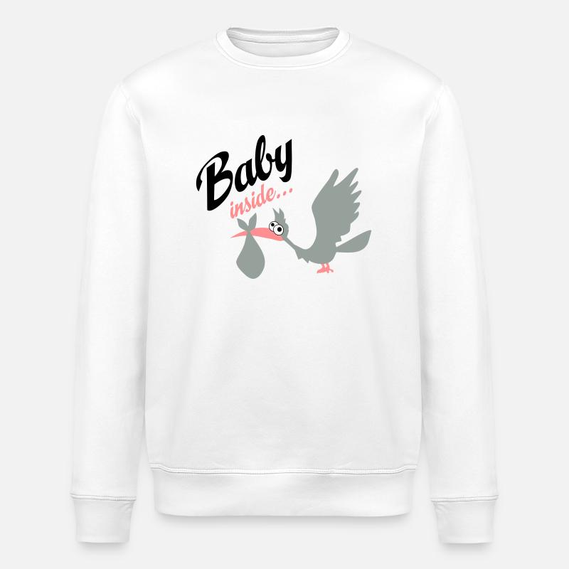 familie - Stanley/Stella Unisex Bio-Sweatshirt ROLLER - Weiß
