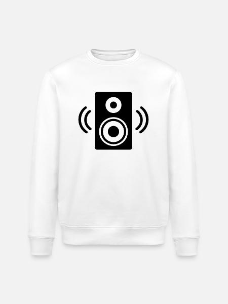 Speaker - Stanley/Stella ROLLER Unisex Organic Sweatshirt - white
