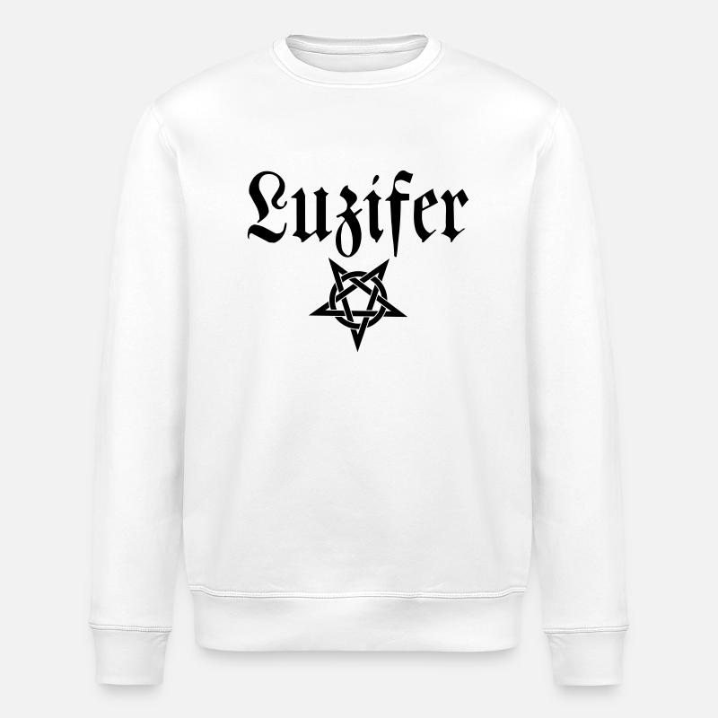 (luzifer2) - Stanley/Stella Unisex Bio-Sweatshirt ROLLER - Weiß