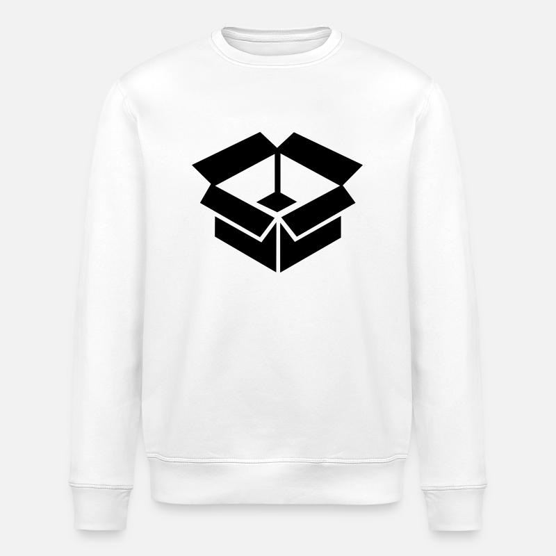 Parcel - Stanley/Stella ROLLER Unisex Organic Sweatshirt - white