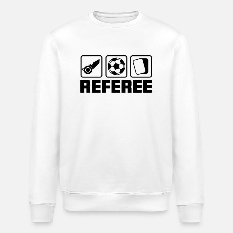 L’arbitre - Sweat bio ROLLER Stanley/Stella Unisexe - blanc